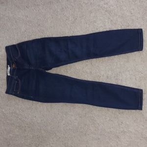 Vineyard Vines Jeans Womans 28 Jamie High Rise Skinny Dark Wash Deep Bay